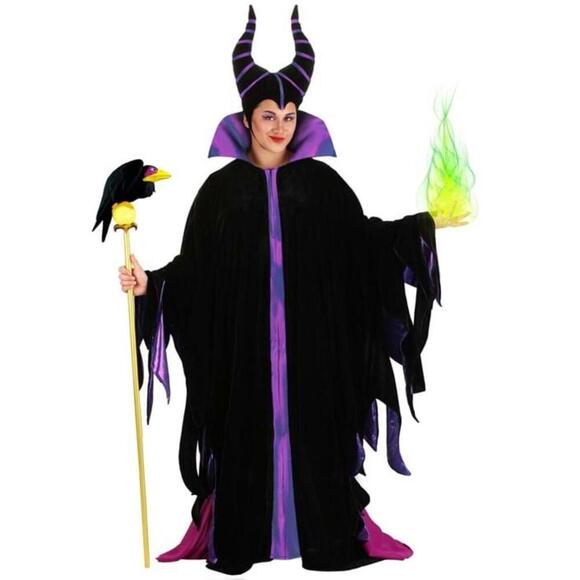 Other - Maleficent Costume Horn Hat Black with Purple Stripes